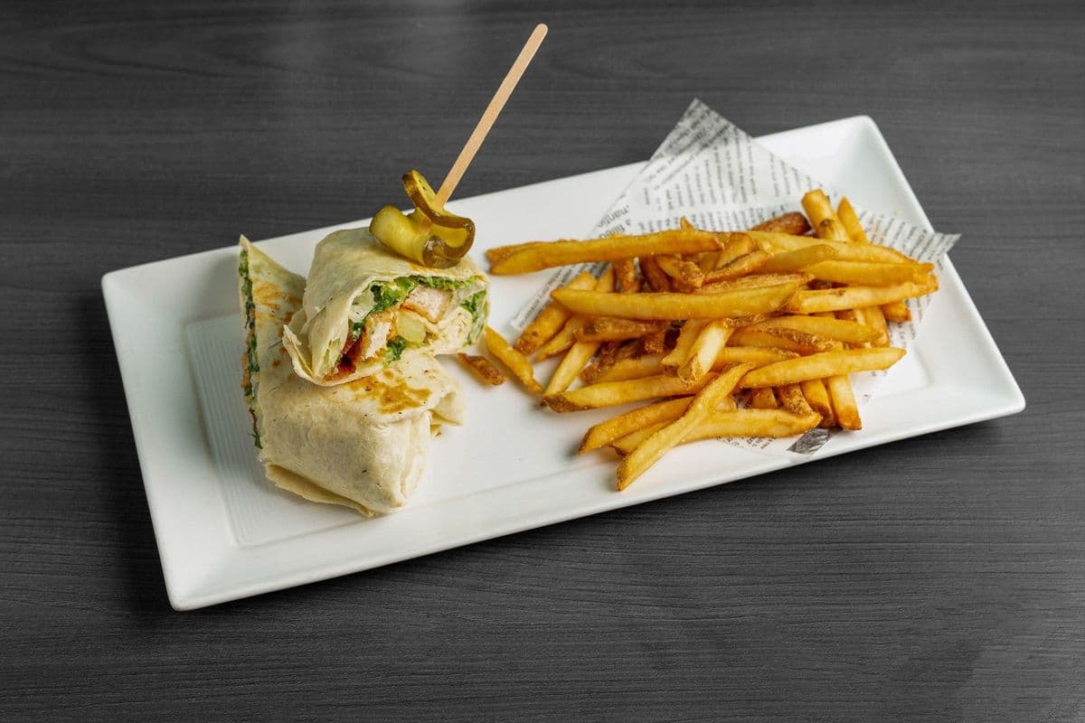 Buffalo Chicken Caesar Wrap