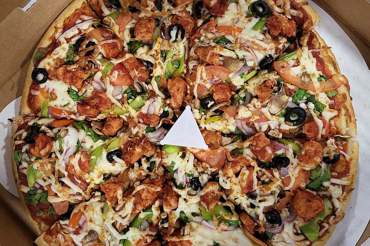 12" Soya Super Veggie Pizza