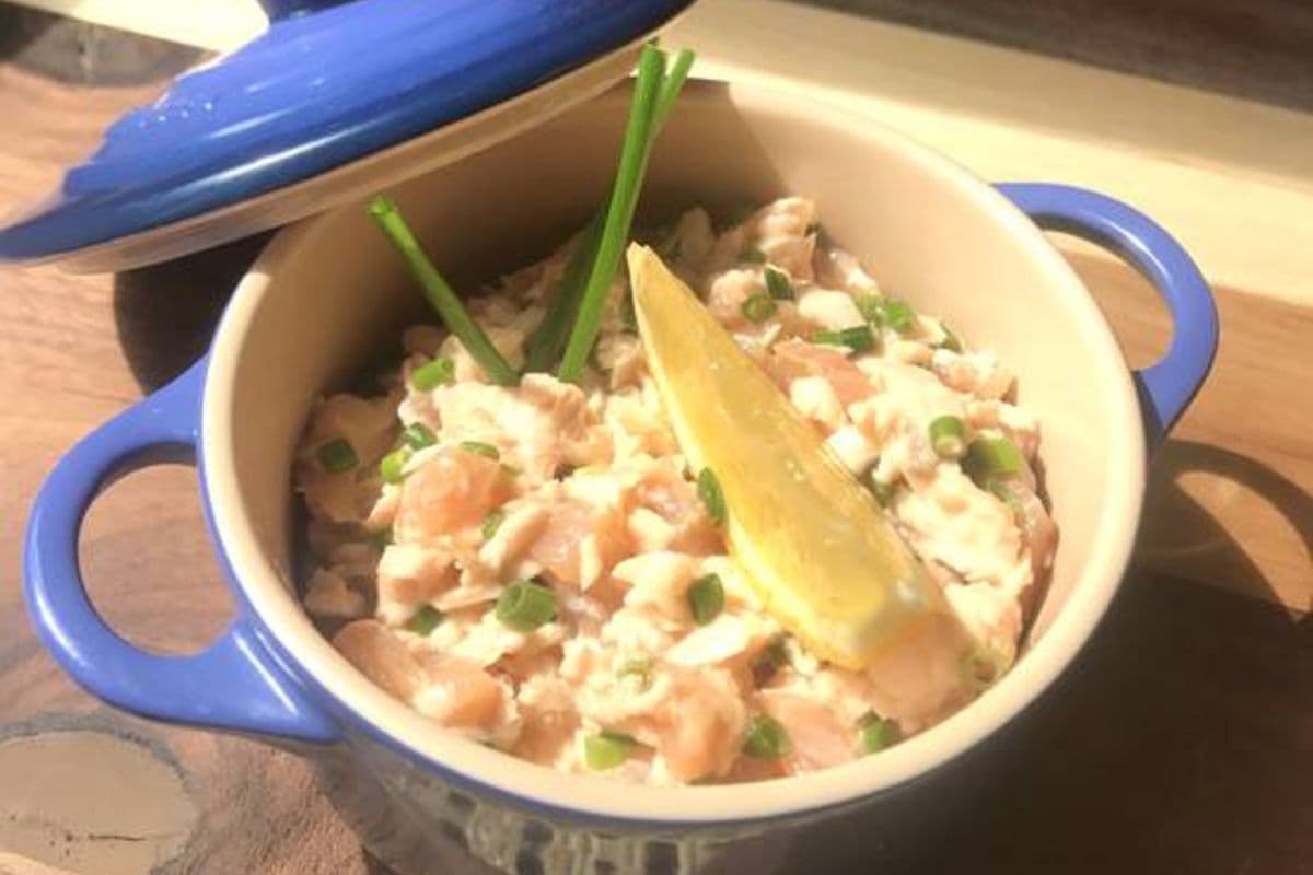 Rillettes de saumon / Salmon rillettes
