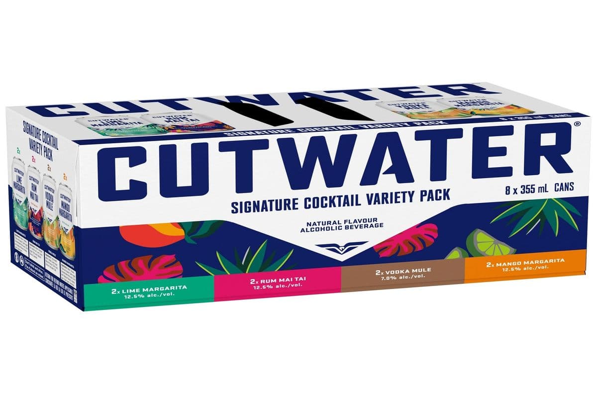 Cutwater Cocktail Mix (8 x 355ml)