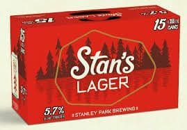 STAN'S STRONG LAGER 15 CAN (15 x 355ML)