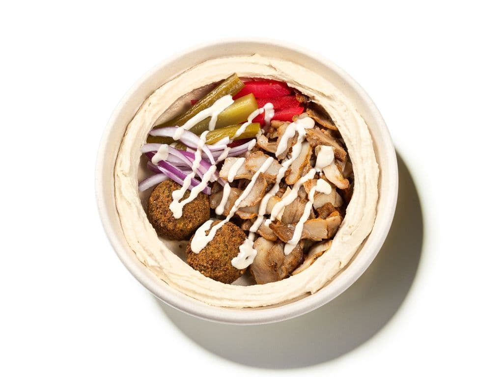 Chicken Shawarma Hummus