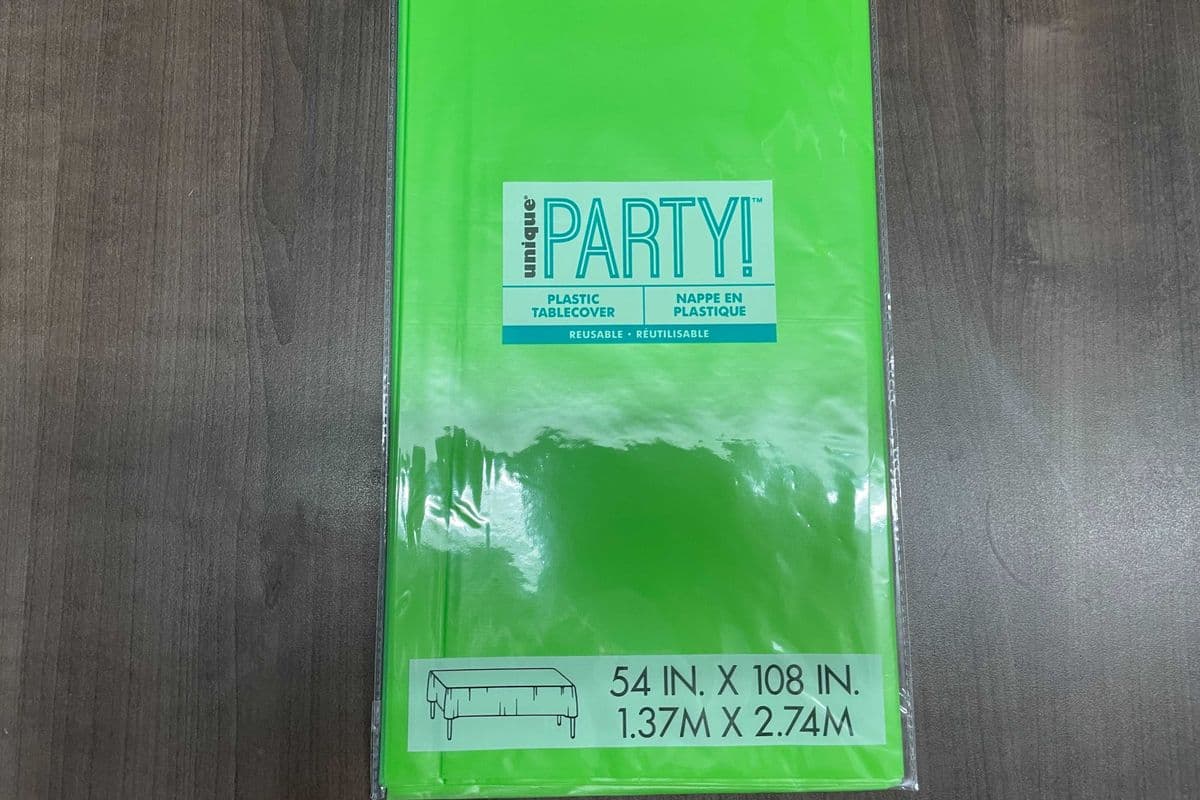Lime Green Table cover (54" x 108")