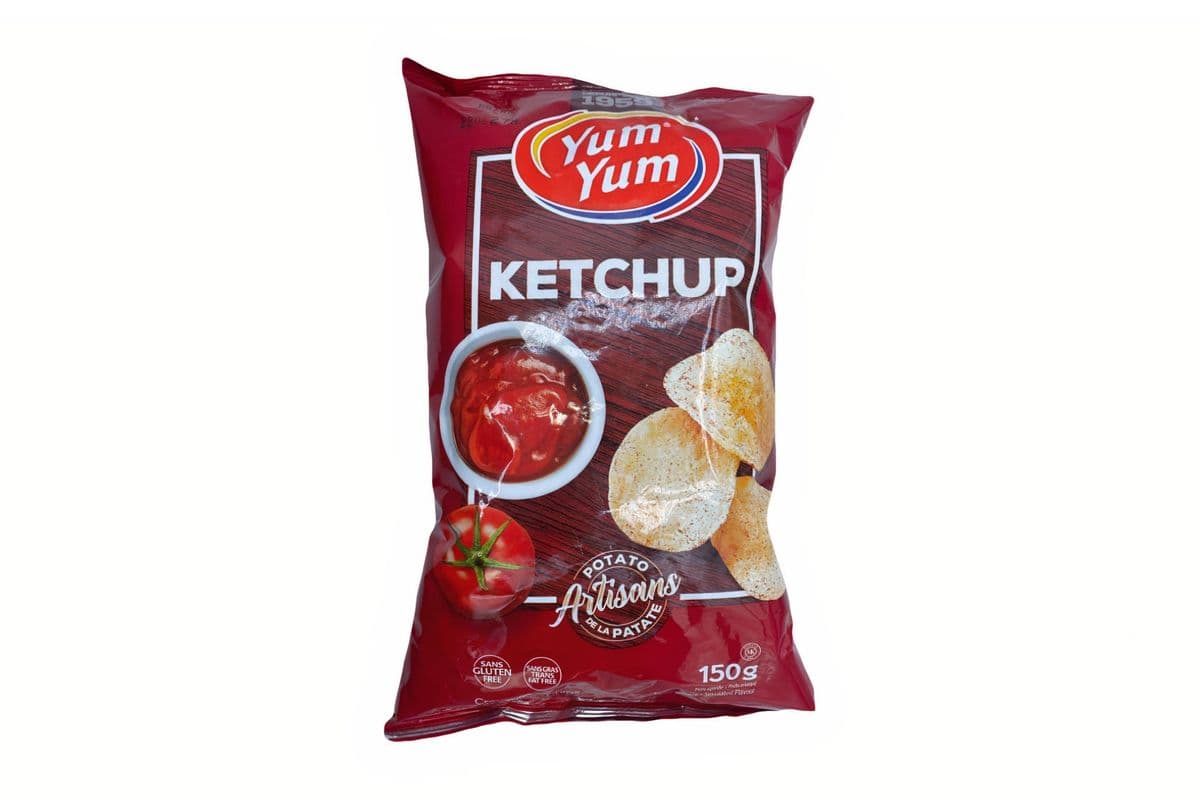 Yum Yum croustilles au ketchup (150 g)
