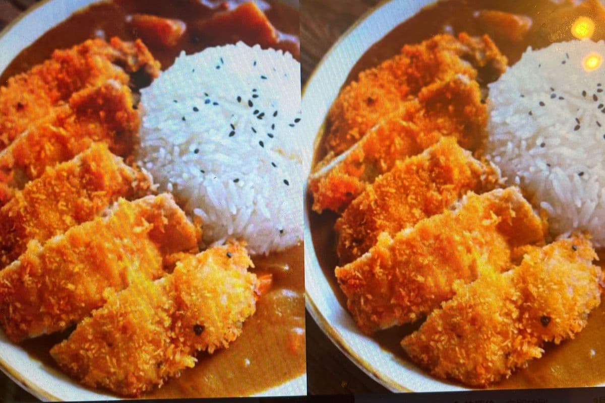 COMBO Two Curry Pork Rice Bowl (两份咖喱炸猪扒饭)