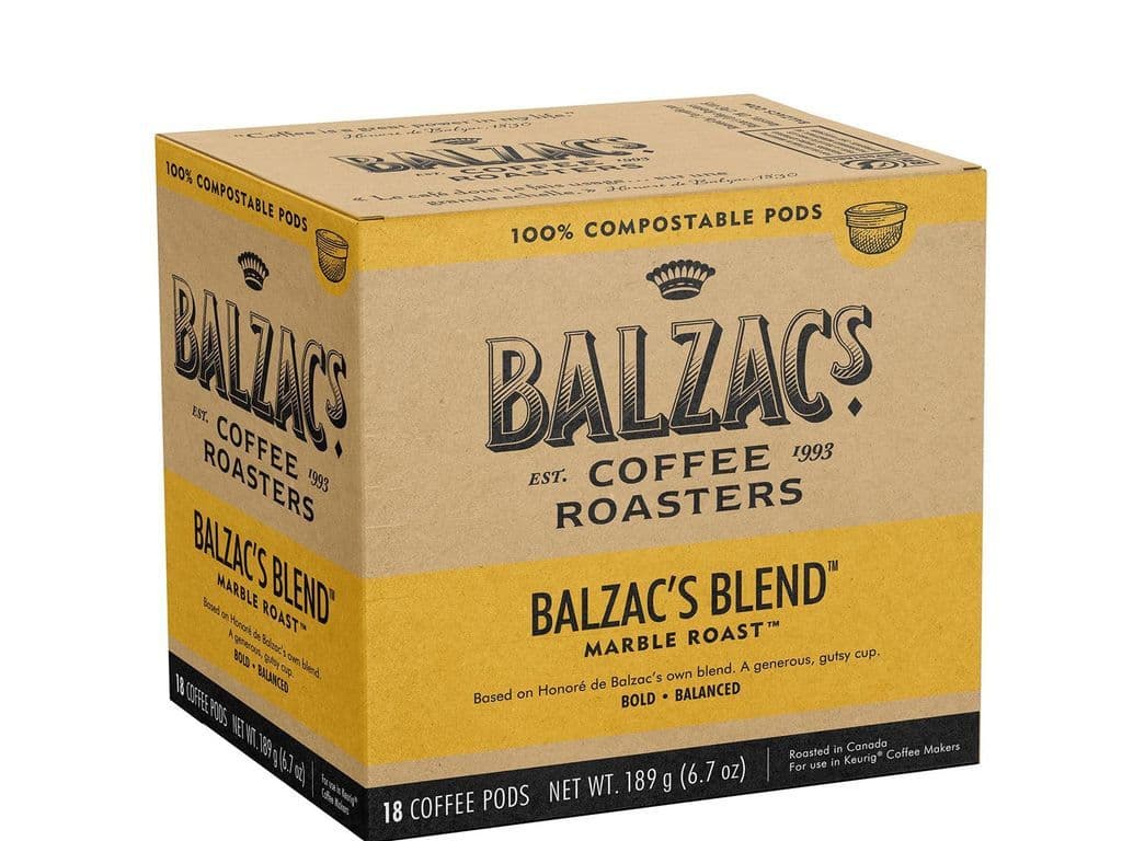 Compostable Pods - Balzac's Blend - 18ct