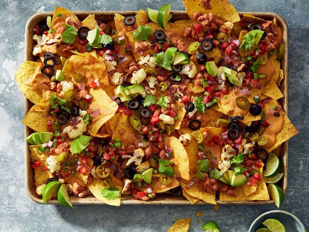 Loaded Nachos (Veg)