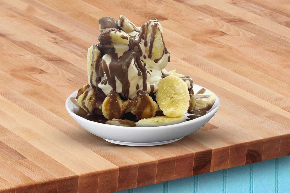 Gaufre Fan de Bananes / Banana Split