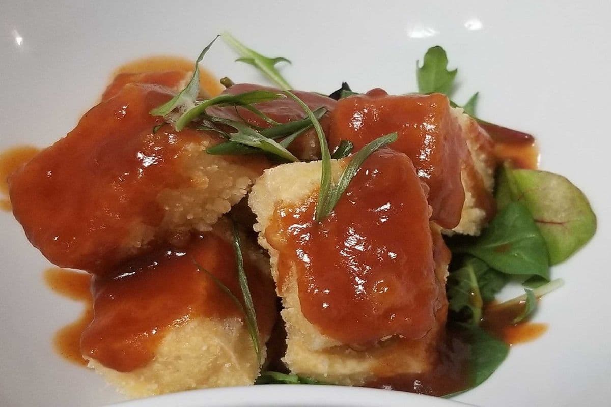 Spicy Agedash Tofu