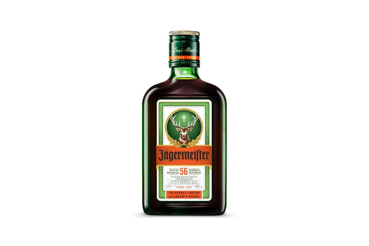 Jagermeister Herbal Liquor (200 ml Bottle)
