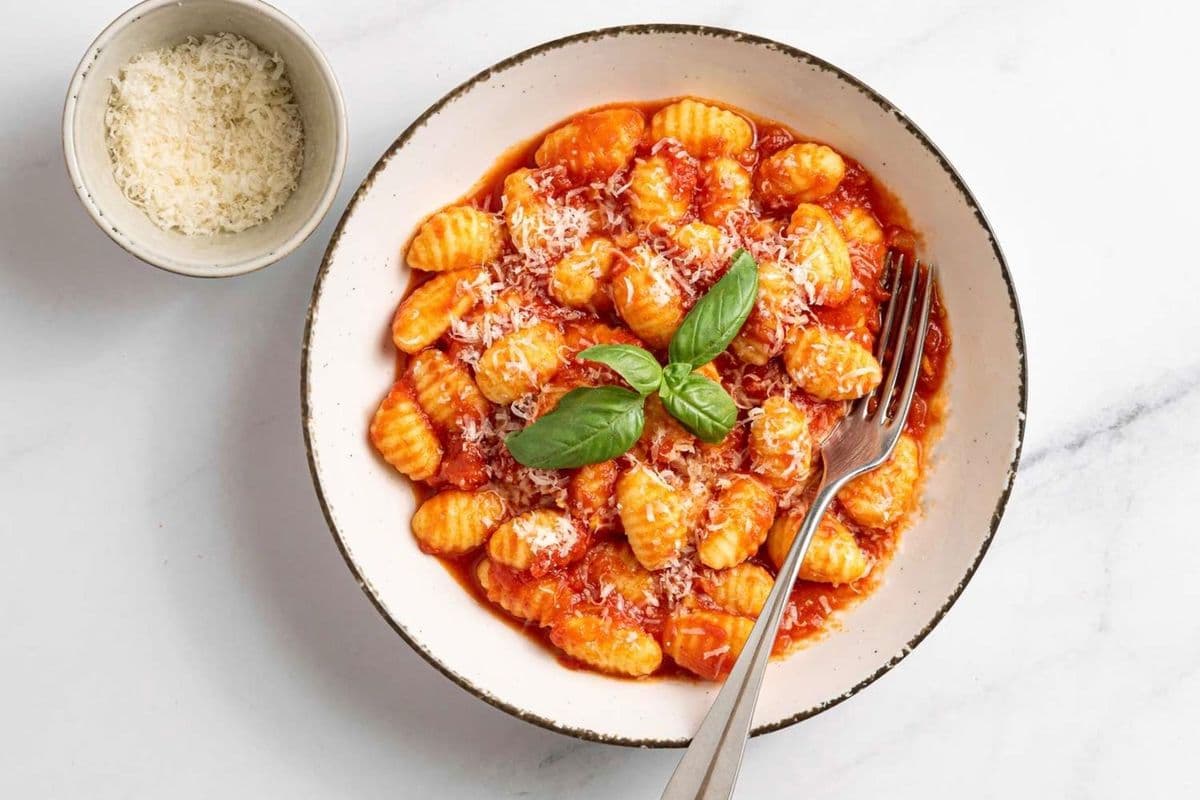 Gnocchi in Tomato Sauce