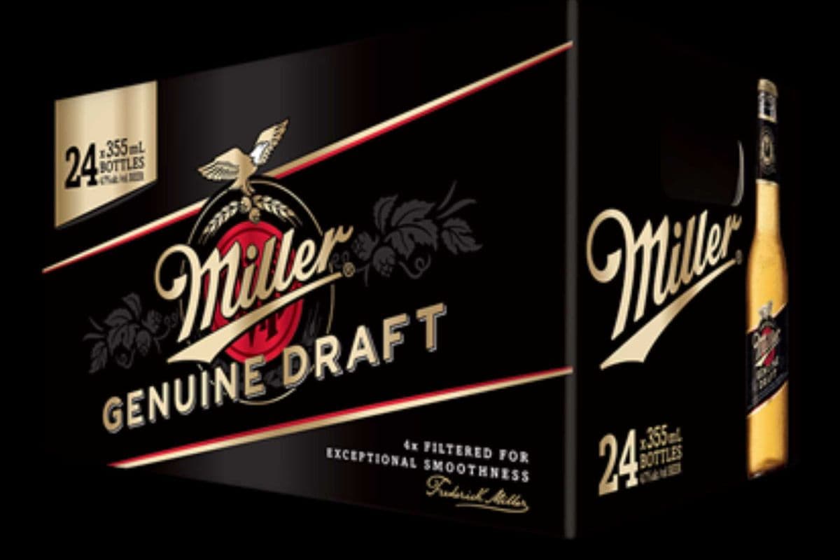 Miller Genuine Draft (24 x 355 ml Bottle)