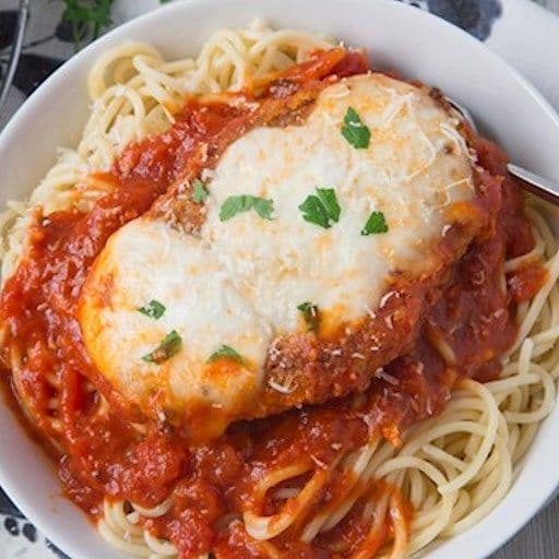 Poulet alla Parmigiana / Chicken alla Parmigiana