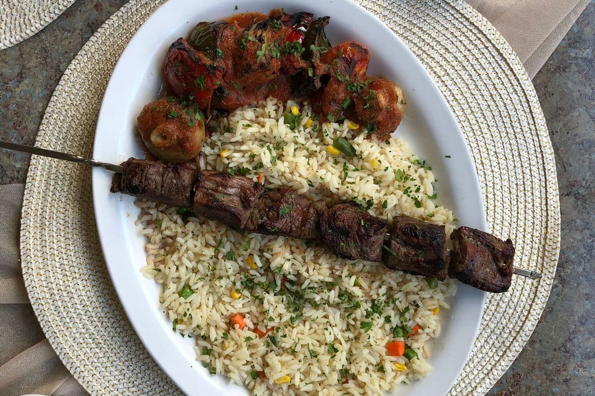 Shish Kebab Dinner