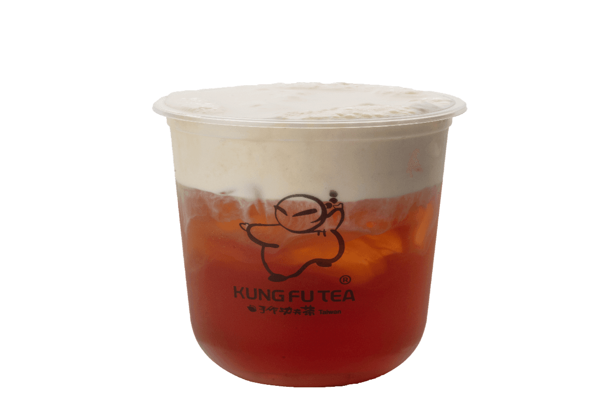 Cheese Milk Foam Black Tea (Large)