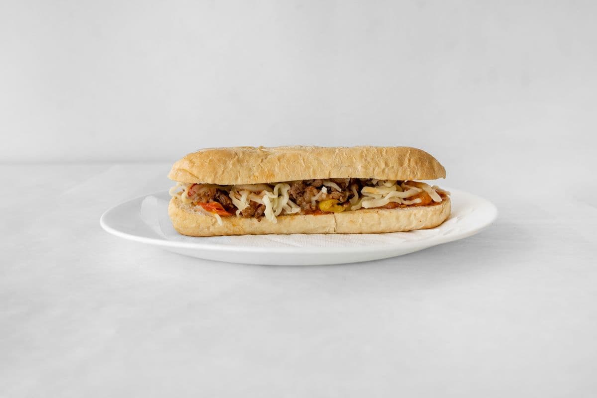 Philly Cheese Steak Grilled Sandwich