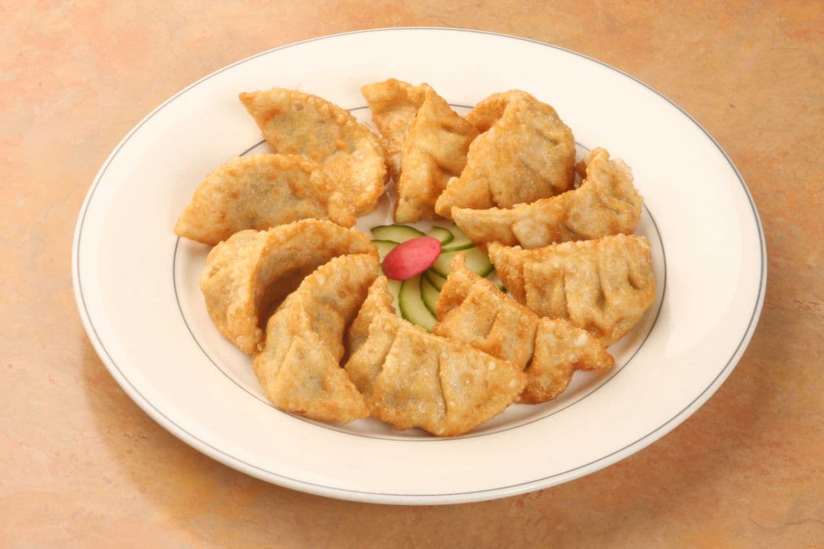 34. Deep Fried Dumplings / 군만두 炸餃子