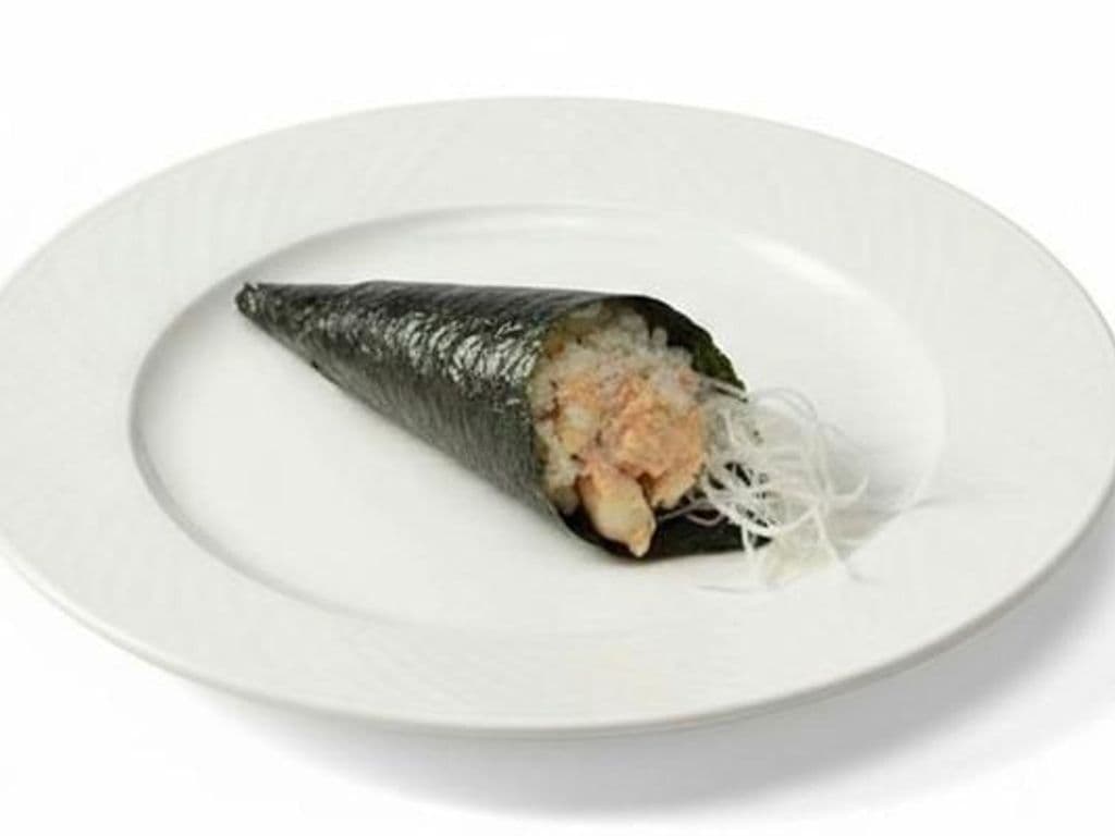 Mushroom Tempura Hand Roll
