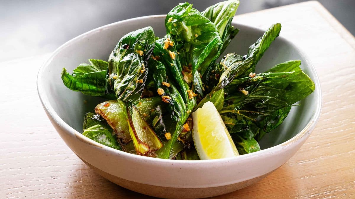 Crispy Bok Choy