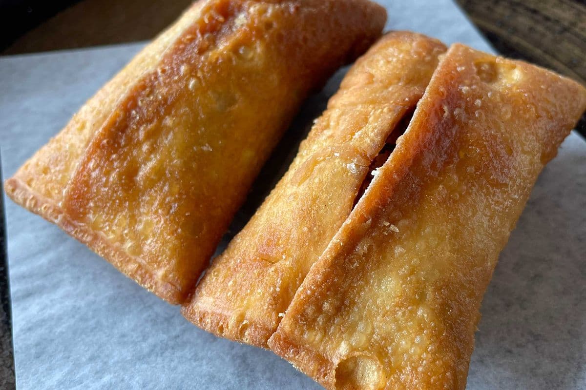 Crispy beef and vege egg rolls