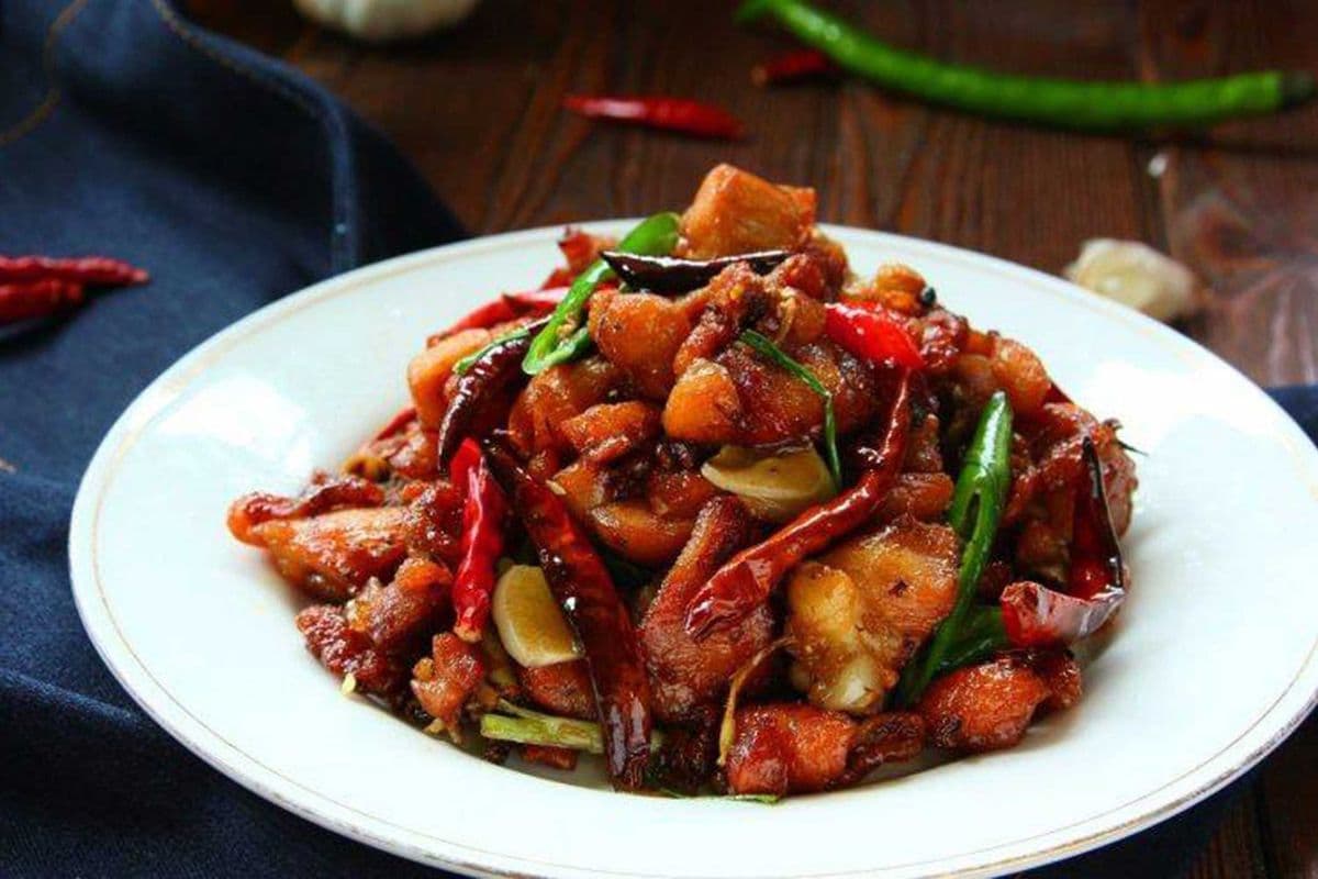 1. Mala Spicy Chicken with Pepper(麻辣仔鸡)