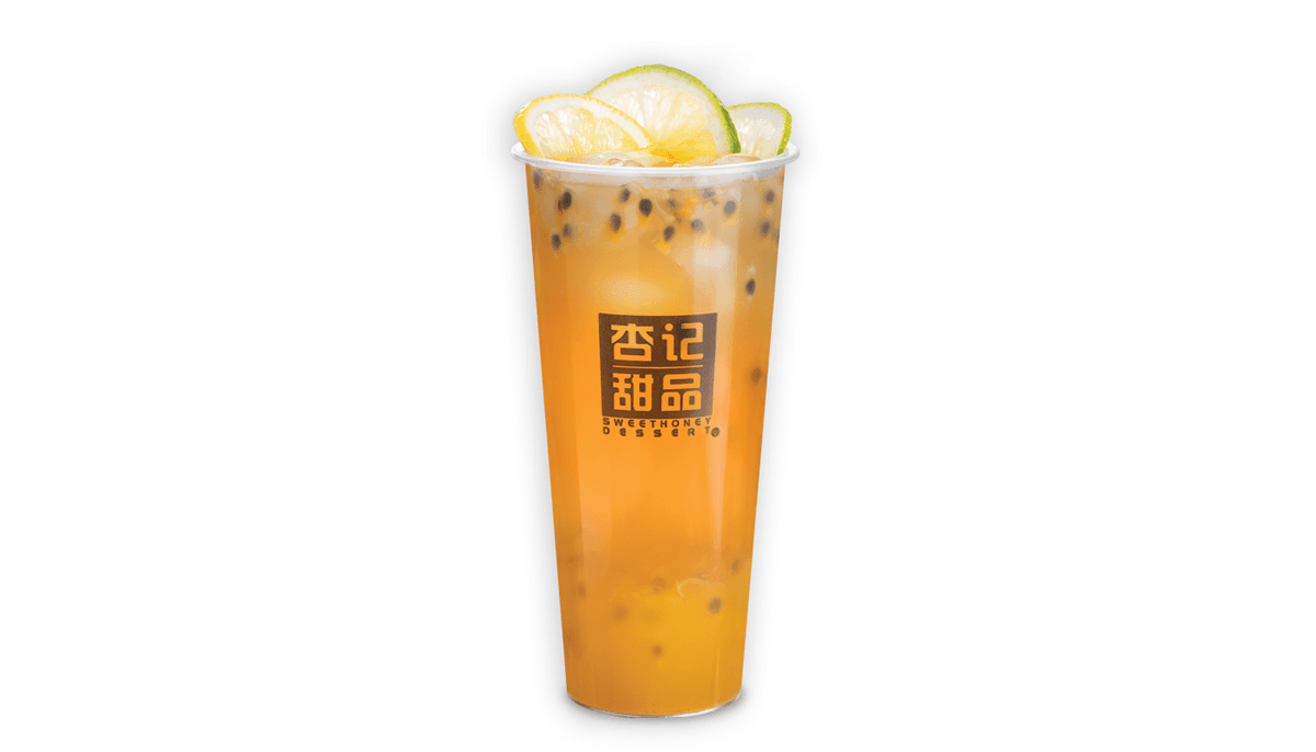 Passion Fruit Green Tea - 热情百香果