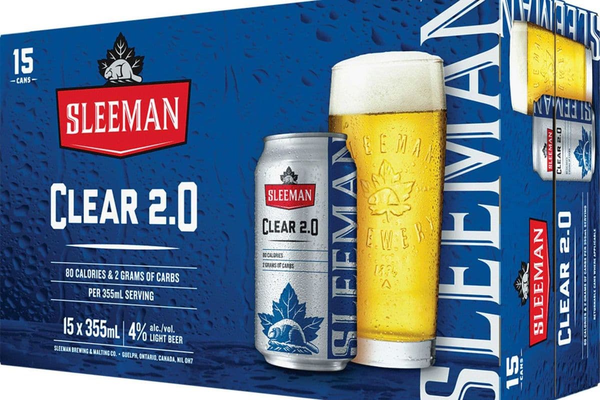 Sleeman Clear (15 x 355 ml Cans)