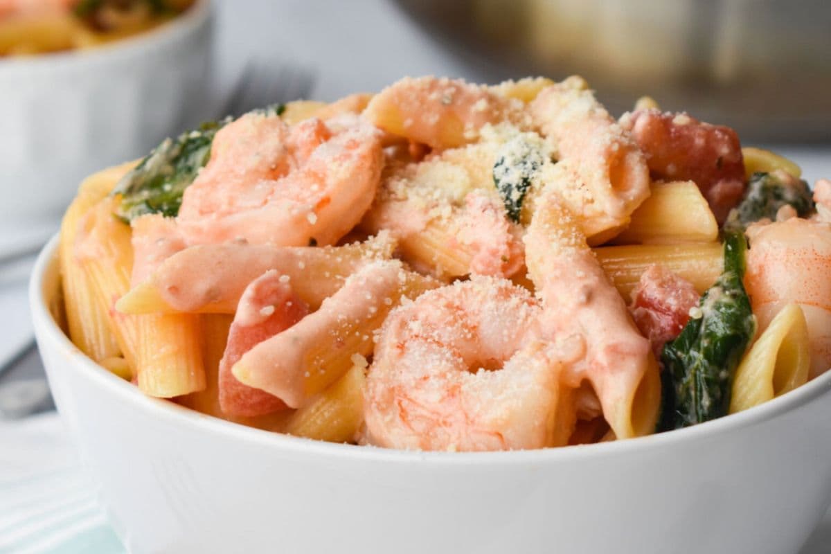 Tuscan Shrimped Penne