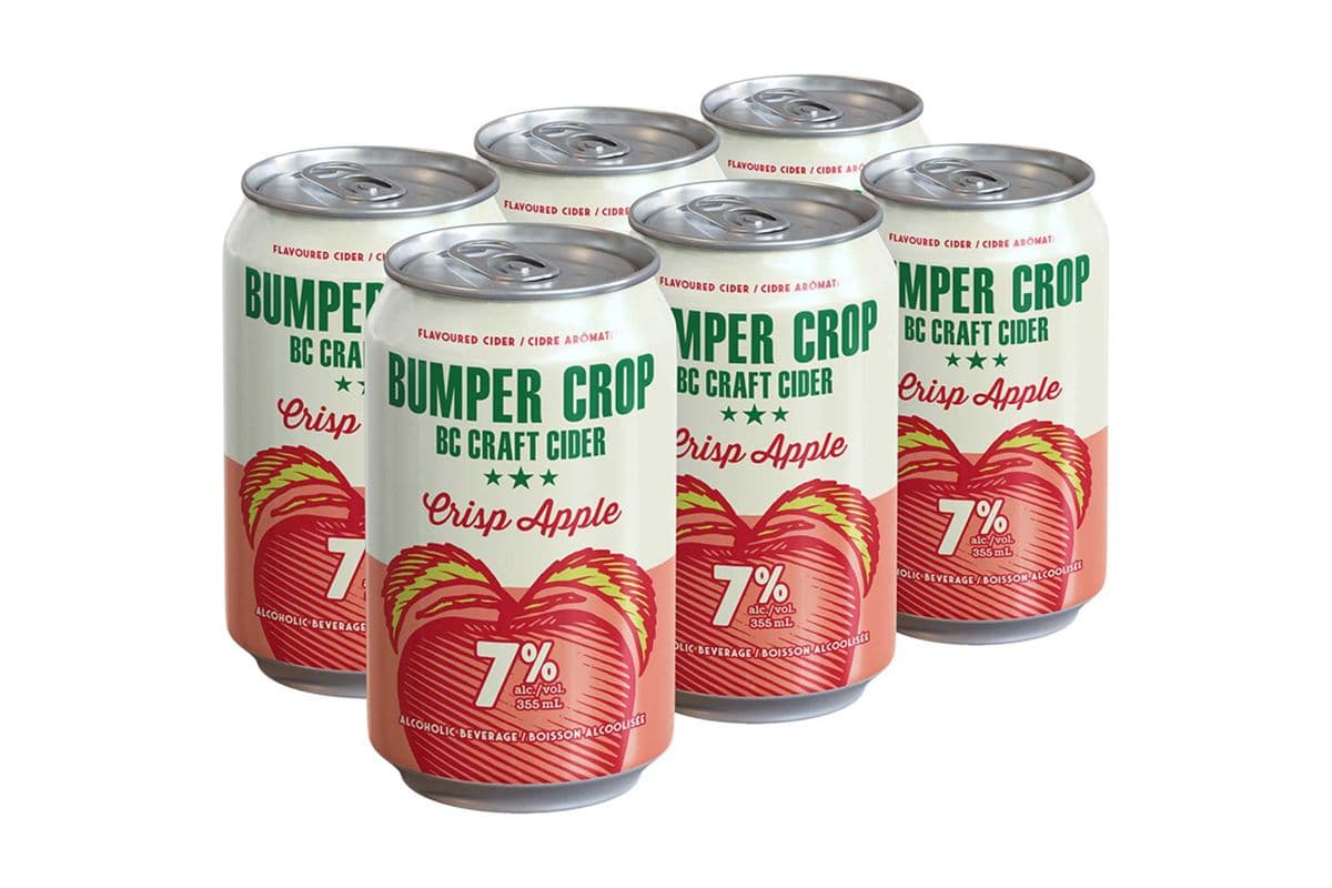 Bumper Crop Crisp Apple (6 x 355ml Can)
