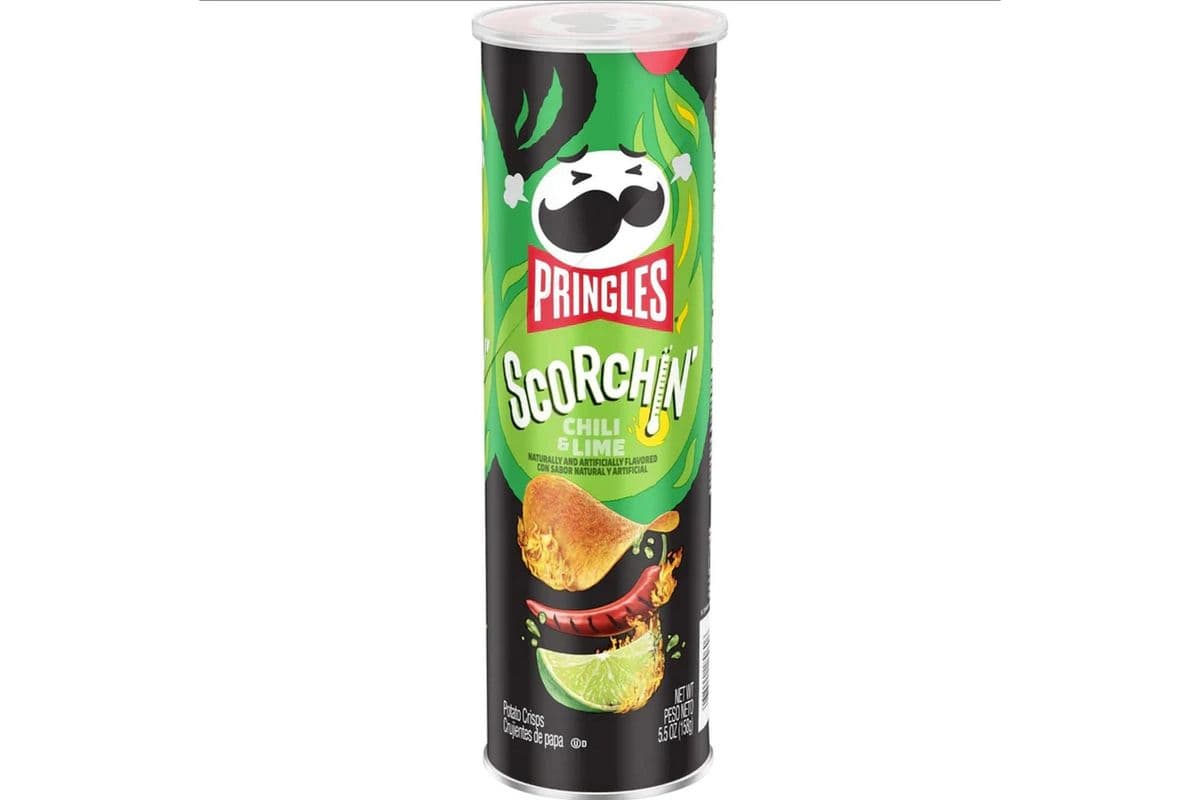 Pringles Scorchin Chili & Lime (158 g)