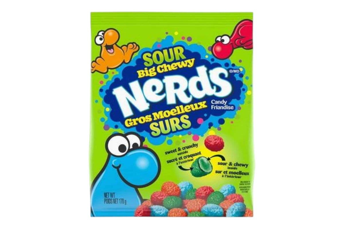 Nerds Sour Big Chewy Candy Bag (170gm) (140 Cal)