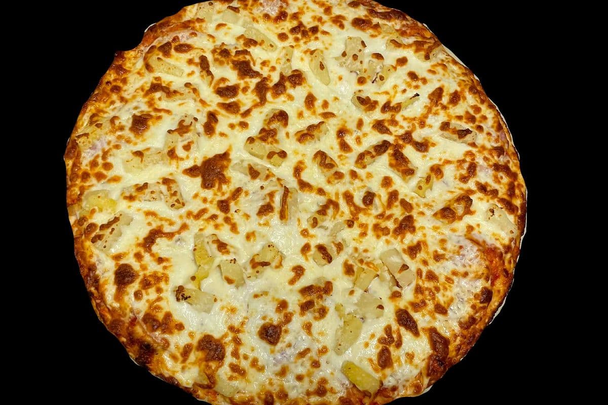 10" Small Ham and Pineapple Pizza