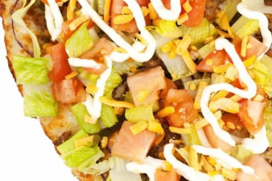 Small Taco Pizza