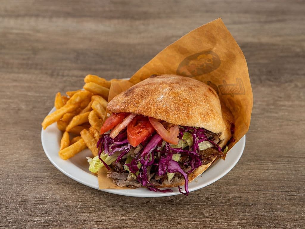 Beef Döner/Shawarma Sandwich Combo