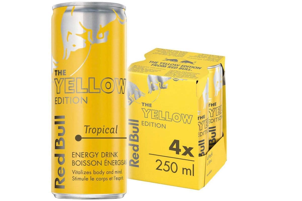Red Bull - The Tropical Edition 250ml 4 Pack