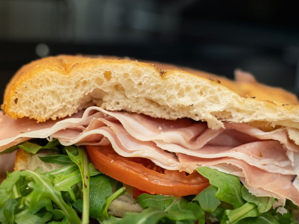 PROSCIUTTO FOCACCIA SANDWICH