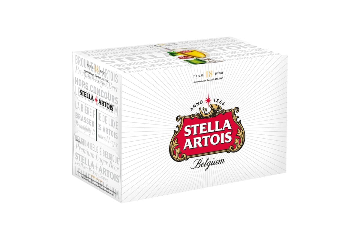 Stella Artois (18 Bottles) (18 x 330 ml)