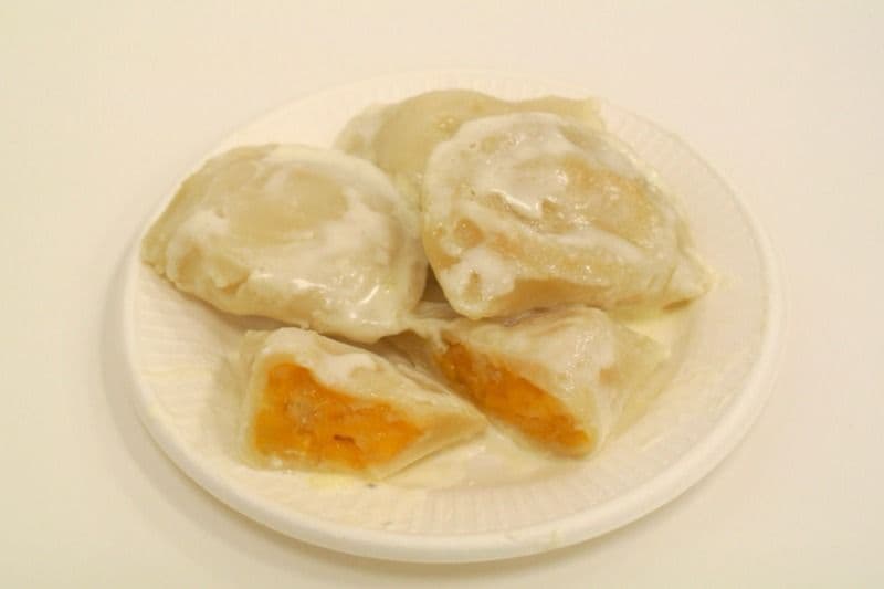 Cheddar Perogies (4 pcs)