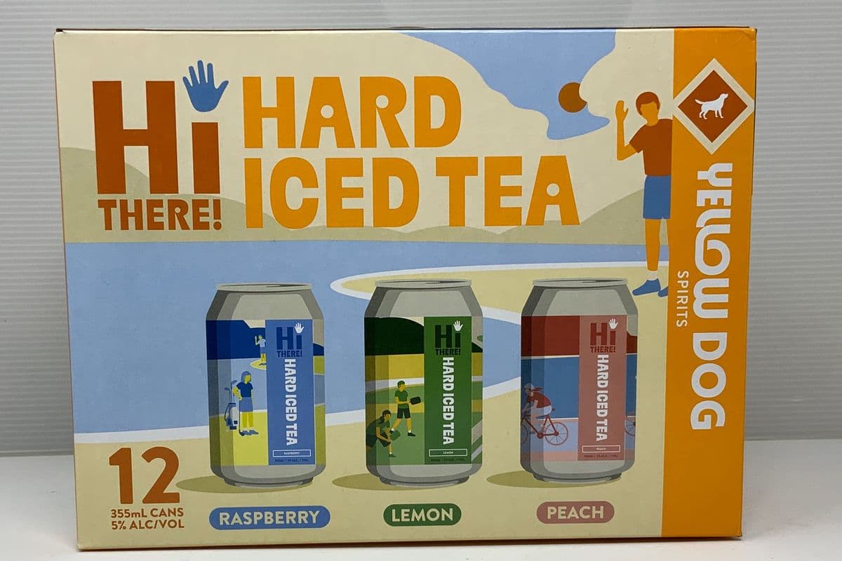 YELLOW DOG HARD ICE TEA MIX (12 x 355ml)