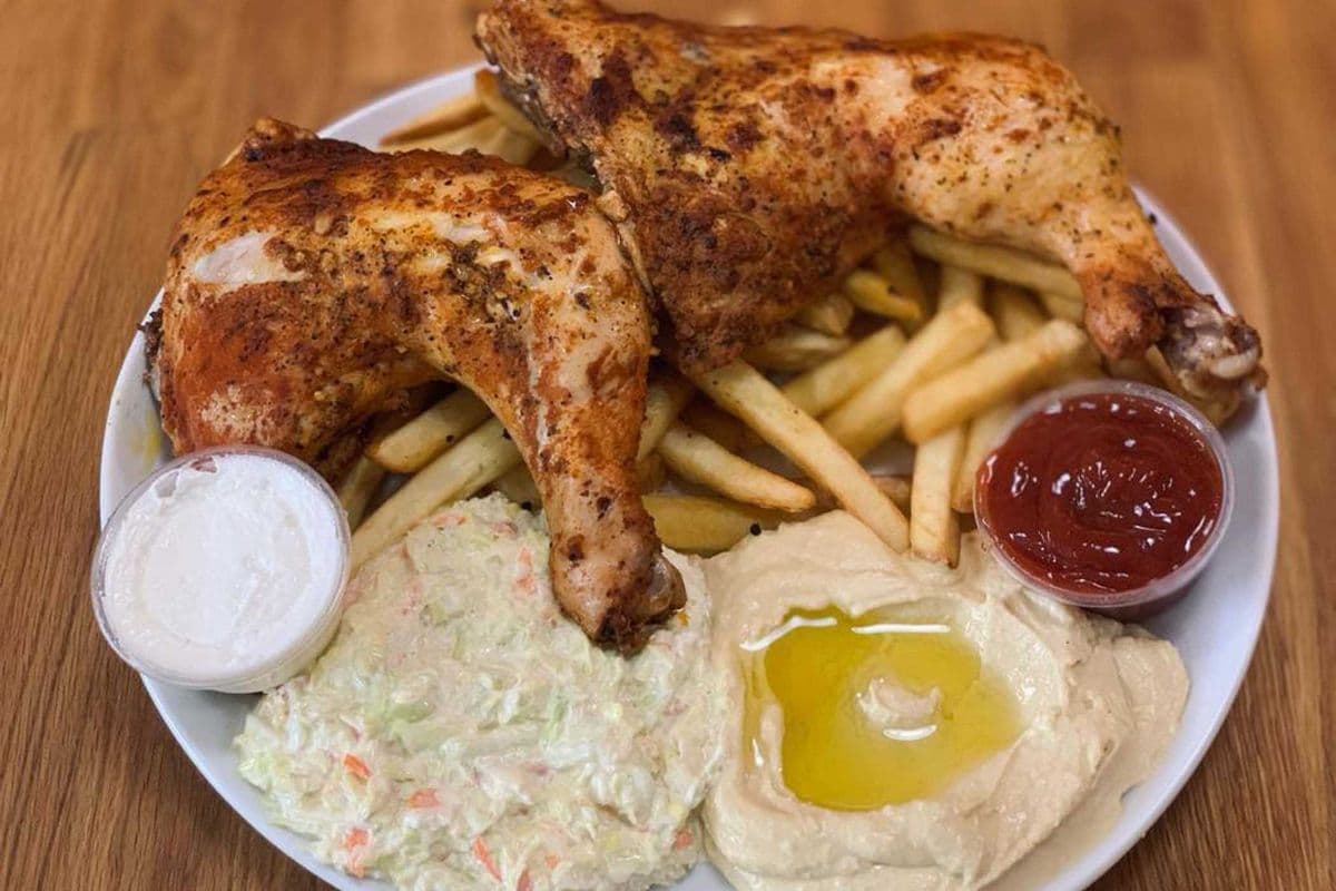 2 quarter chicken leg combo