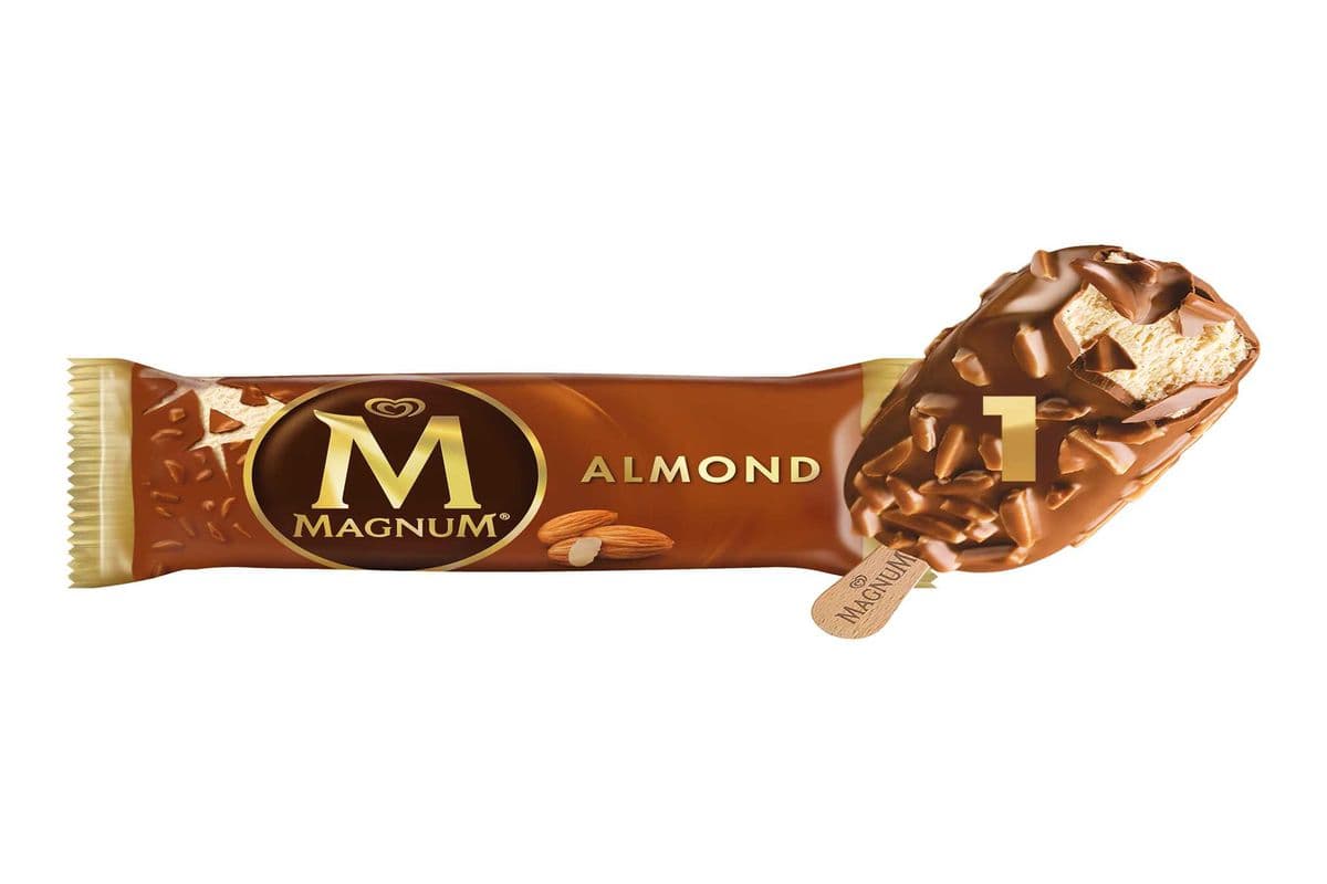 MAGNUM ALMOND ICE CREAM BAR (100ML) (260 Cal)