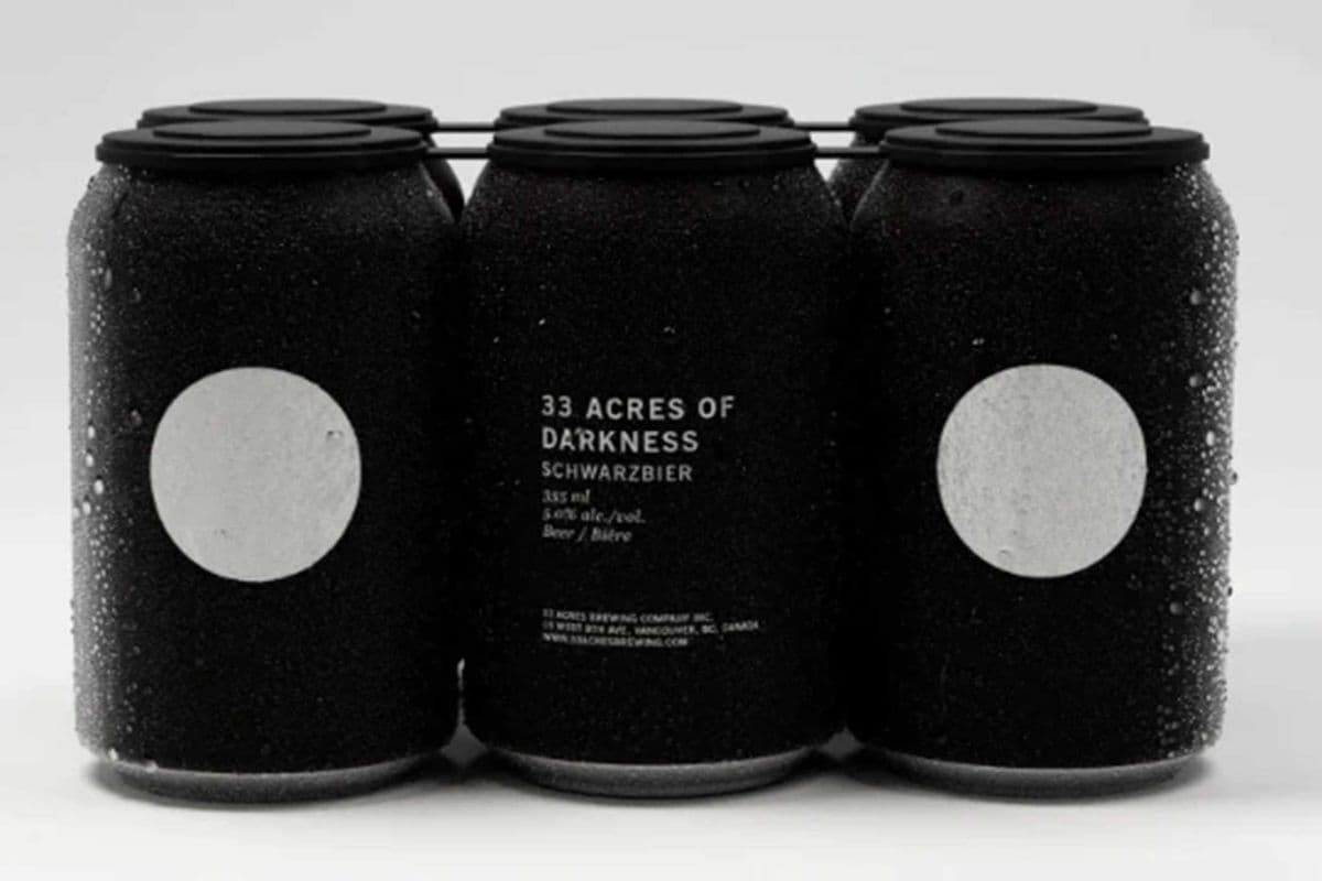 33 ACRES BREWING DARKNESS 6 CANS (6 x 355 ML)