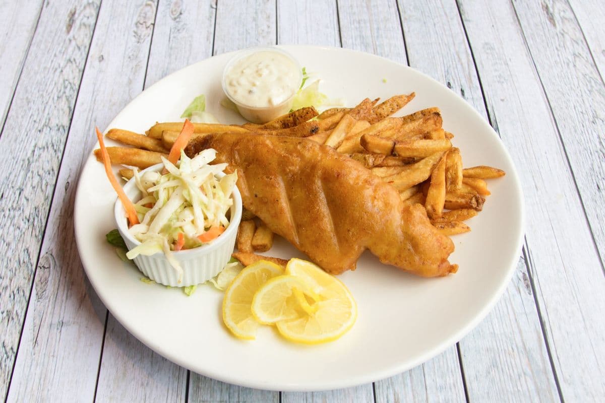 Beer-Battered Fish and Chips