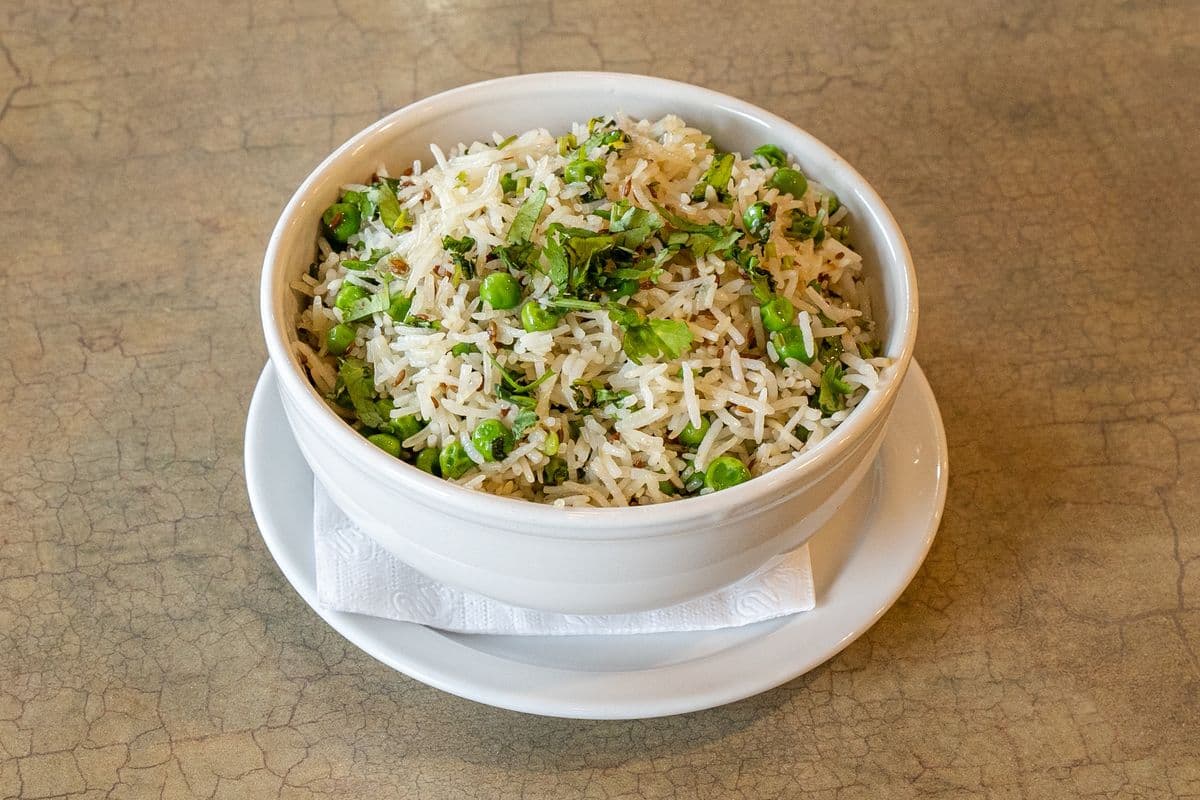 Peas and Jeera Pulao