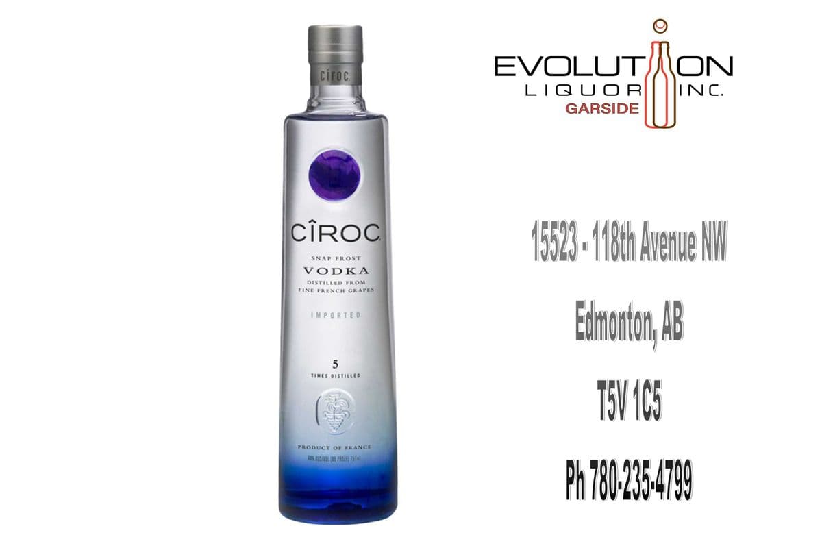 Ciroc Ultra Premium 0750G (1 x 750ml Glass Bottle)