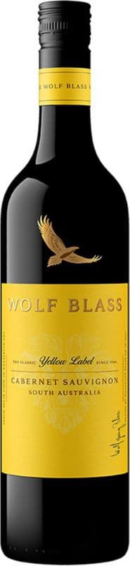 Wolf Blass Yellow Label Cabernet Sauvignon (750 ml) (1 x 750ML)