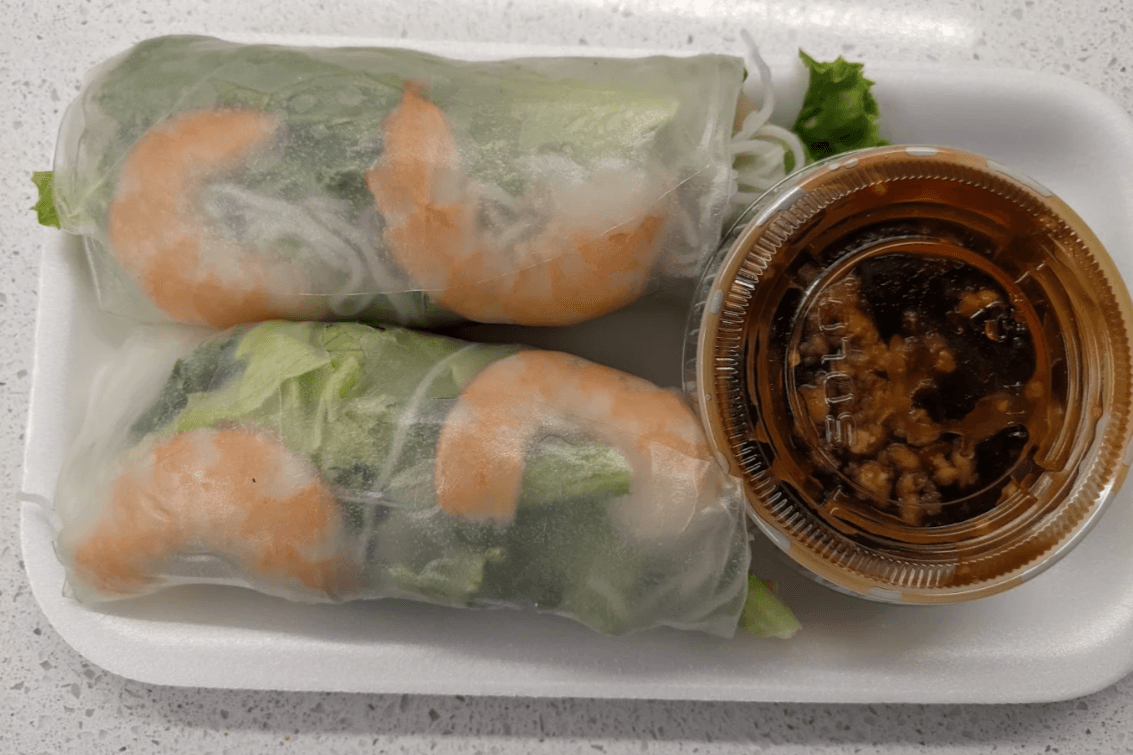Shrimp Salad Roll (Two rolls)