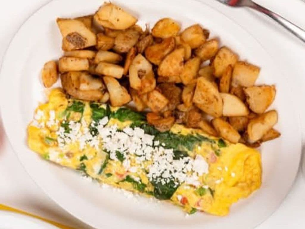 Spinach Omelette