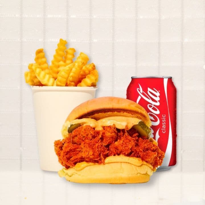 The Spicy Chicken Sando Combo