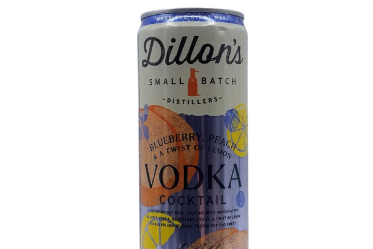 Dillons Blueberry Peach, Single Can (1 x 473ml)